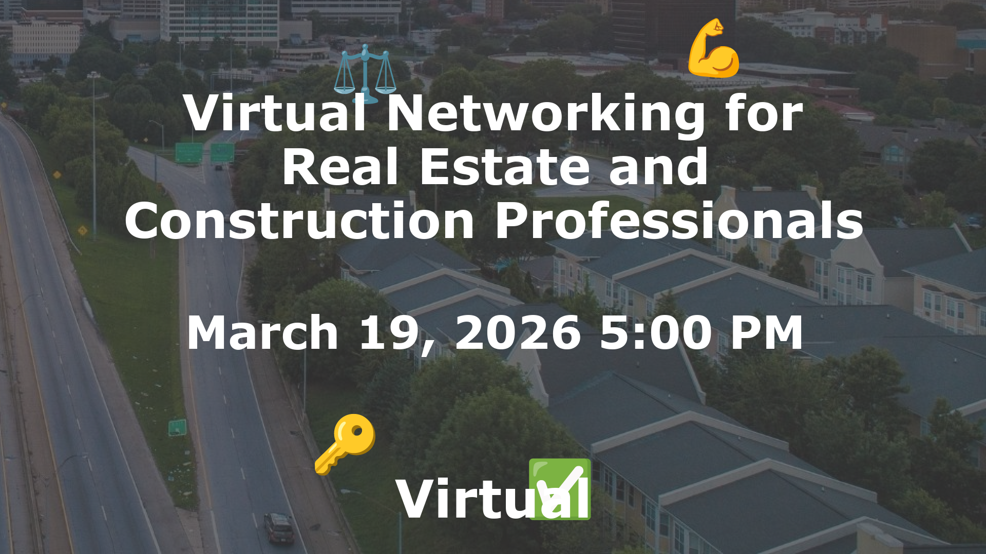 Virtual Networking for Real Estate and Construction Professionals event image